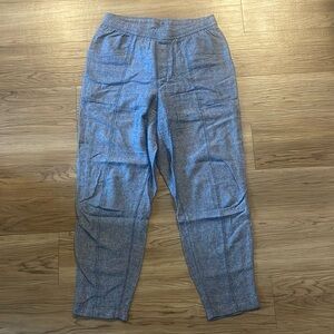 Old Navy linen pants (blue)